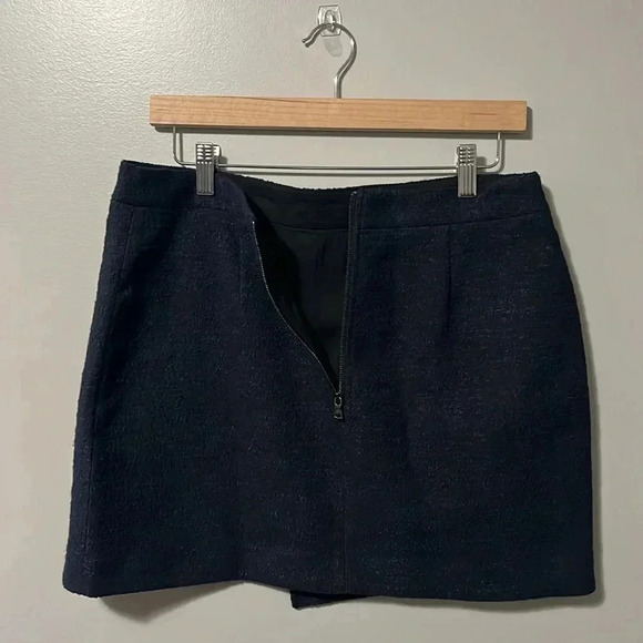 BCBGMaxAzria Lizzy Tweed Mini Midnight  Blue - Picture 5 of 11